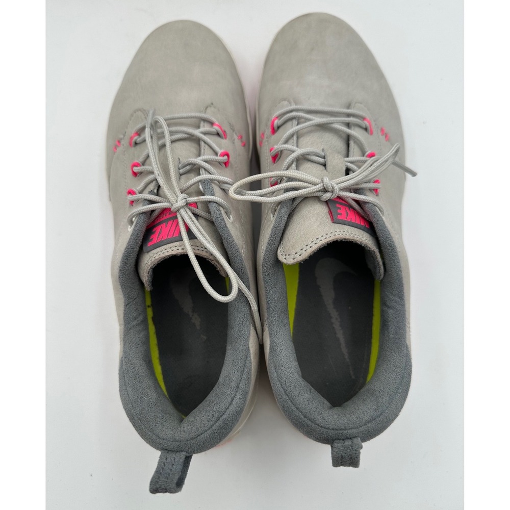 NIKE Women's Lunar Adapt Golf Shoes Pure Platinum/Hyper Pink Grey/Pink | 8 - Picture 4 of 11